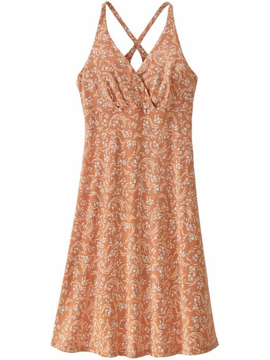 Patagonia Dresses & Skirts - Patagonia Amber Dawn Dress Knee-Length Casual Organic Cotton Toasted Peach Small